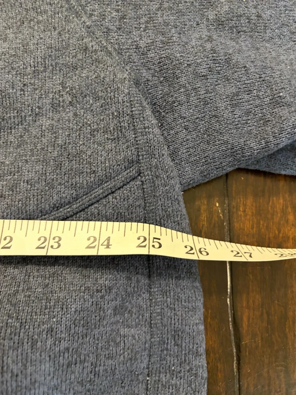 The North Face Men's Navy Blue Fleece quarter-Zip Pullover size xxl